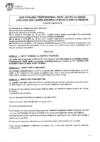 Avis d’examen professionnel ACH CS -1 poste 2023