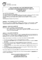 Avis d’ouverture d’un concours sur titres de CESF – HPS 2024