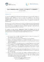 Plan d’actions égalité professionnelle entre les femmes et les hommes